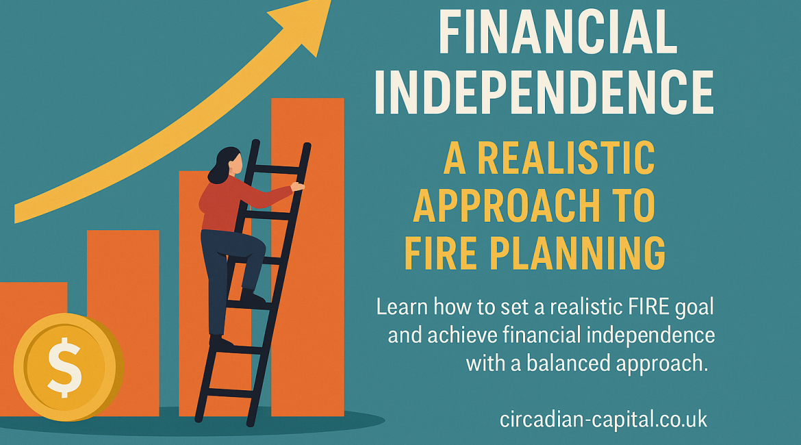Infographic illustrating key steps to achieve financial independence, featuring charts and tips for budgeting and saving